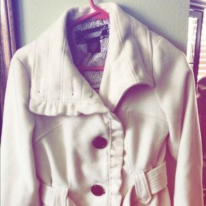 White winter jacket